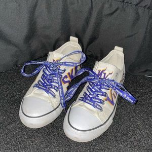 custom made Minnesota Vikings shoes. - worn once.